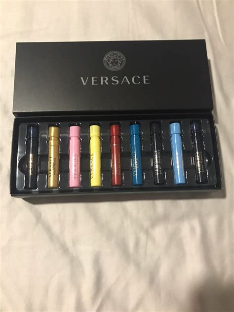 versace perfume images|Versace perfume sample set.